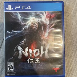 Playstatiom PS4 Game - NIOH