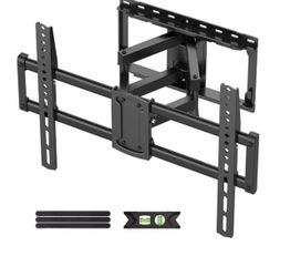 USX MOUNT Full Motion TV Wall Mount for 47-92 inch TVs Swivels Tilts Extension Rotation Holds up to 132lbs Max VESA 600x400mm, Fit 16" Wood Stud 24