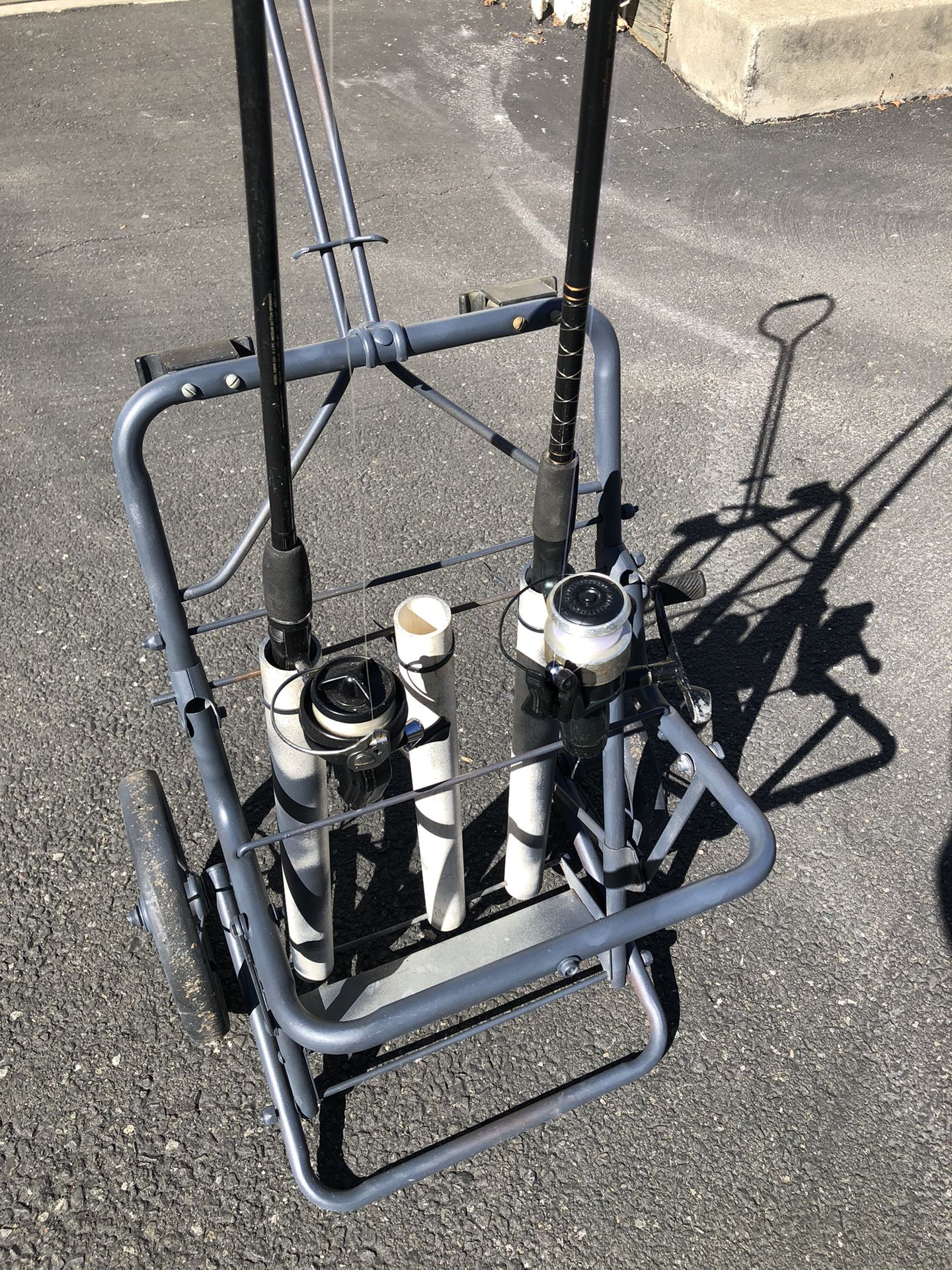 Fishing Cart Only - Rod & Reel Sold Separately. 