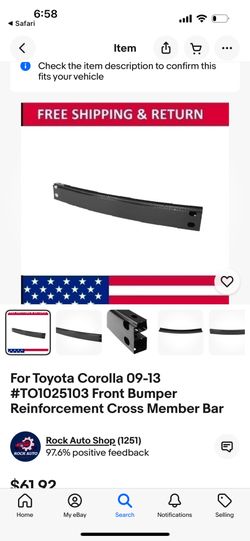 Corolla Bumper