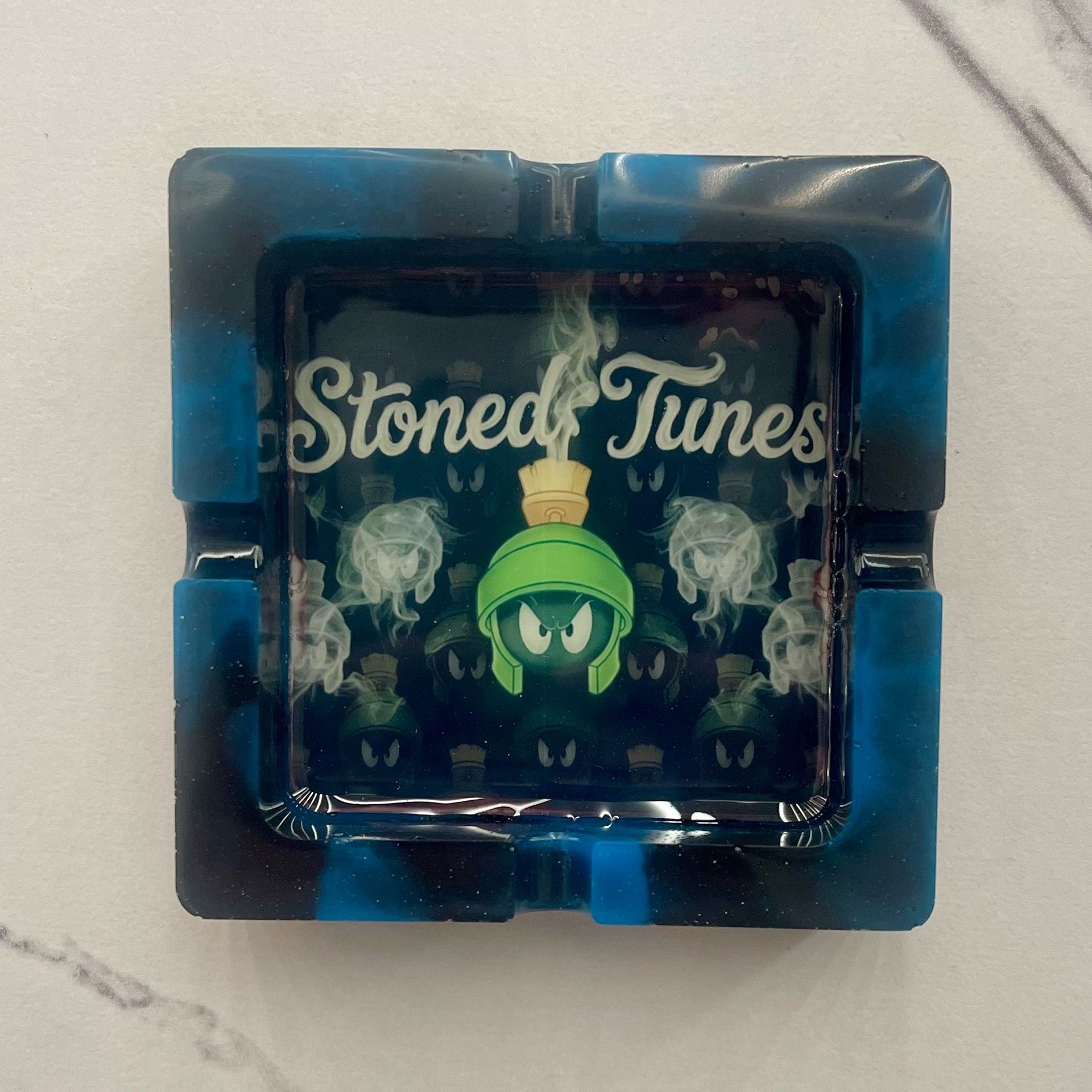 Marvin The Martian Stoned Tunes Ashtray | Looney Tunez Collectible Gift