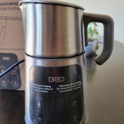 Dreo BaristaMaker Milk Frother - Like New (With Original Box)