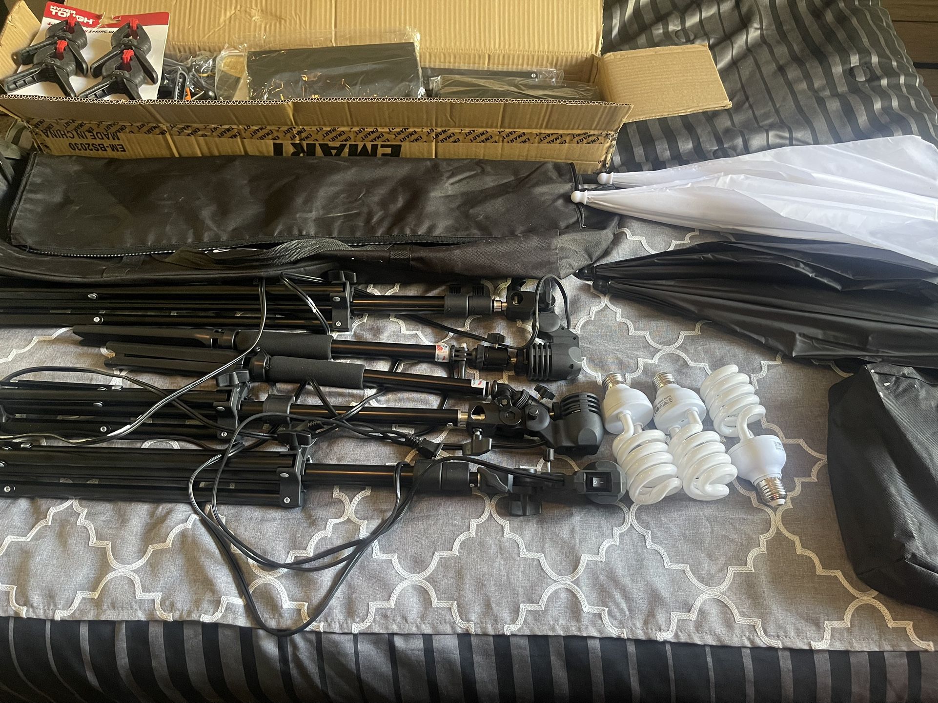 Photography Lights And Background