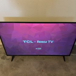 55 Inch TCL Roku TV