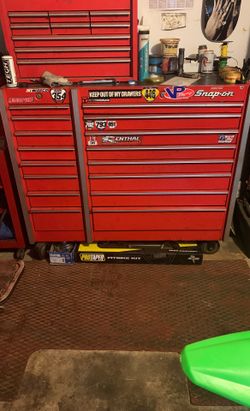 Snap on tool box