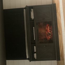 Brand New Ashton Lane Fire Place Tv Stand