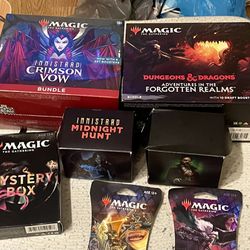 Brand New Magic The Gathering Booster Sets And Packs.