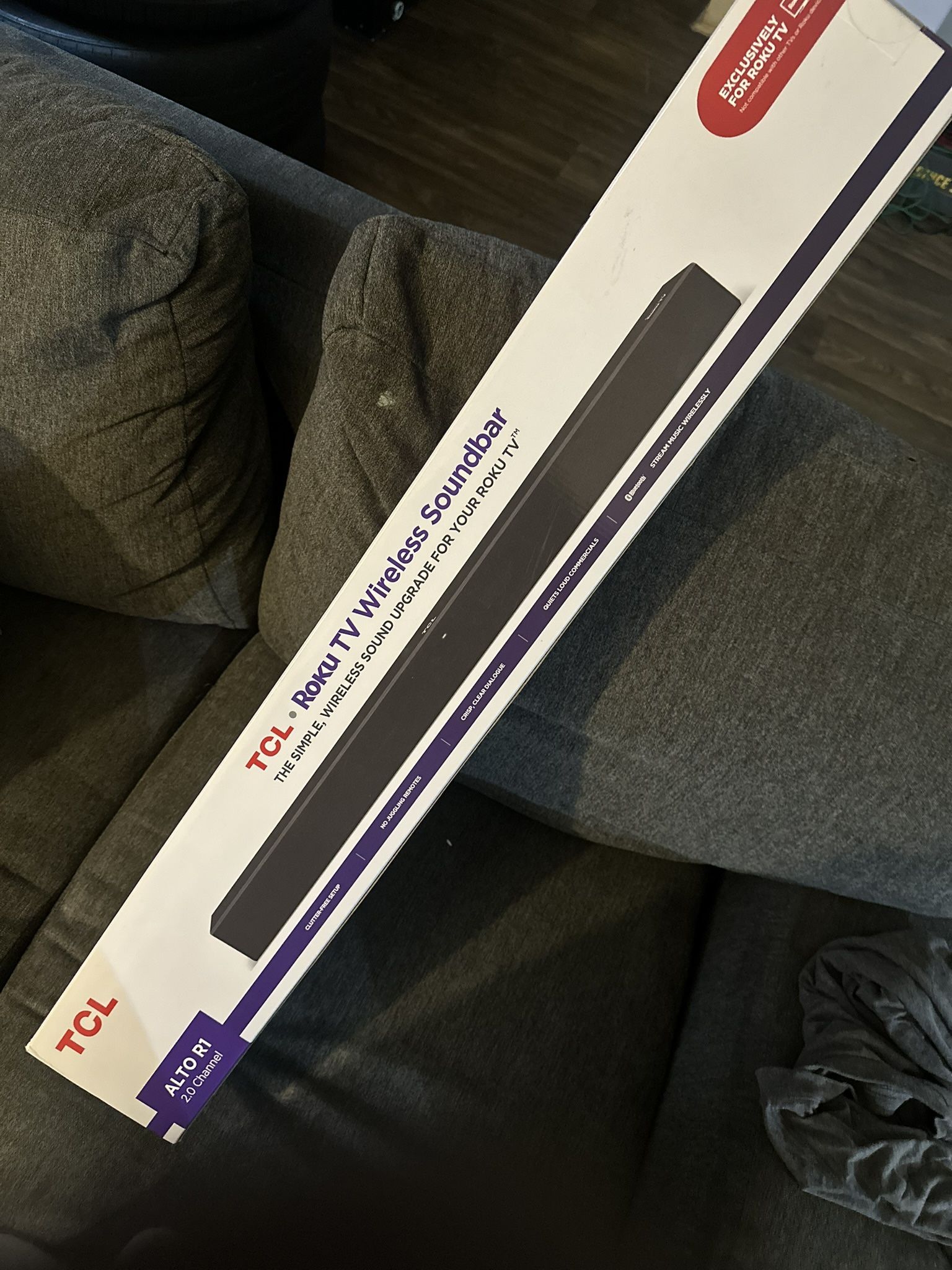TCL ROKU TV WIRELESS SOUNDBAR