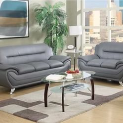 2 PC SOFA AND LOVESEAT NEW IN BOX. NO CREDIT NEEDED FINANCING AVAILABLE 