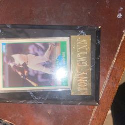 TONY GWYNN Baseball Card Plaque 