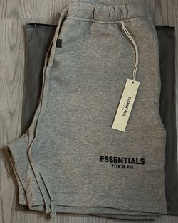 Fear Of God Essentials Dark Oat Shorts 