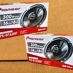 Pioneer G Series Car Speakers 2 Sets 6 1/2 Inch 2-Way Coaxial Speaker System 600 Watts Package TS-G1620F 🚨 Payment Options Available 🚨 No Credit Nee
