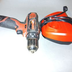 Drill And Charger With Battery