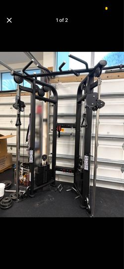 BUGE Dual Adjustable Pulley Functional Trainer DAP 8H’ – Like New!
