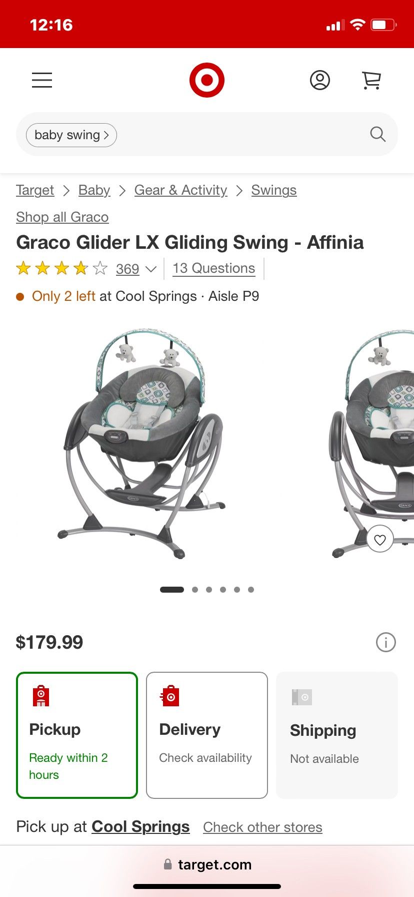 Graco Swing