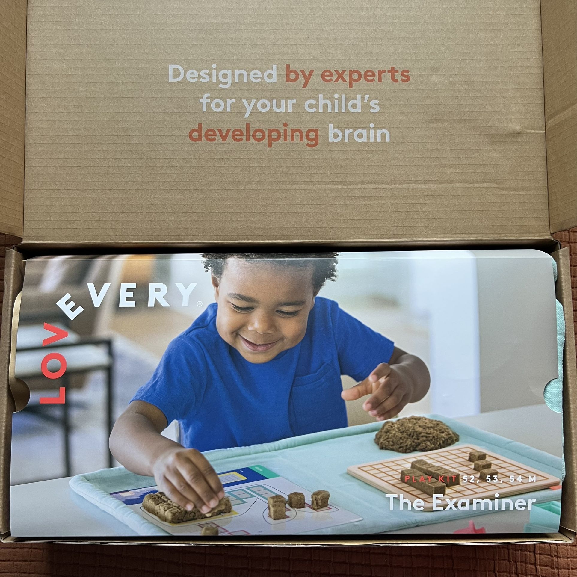 Lovevery The Examiner Play Kit, 52, 53, 54 months