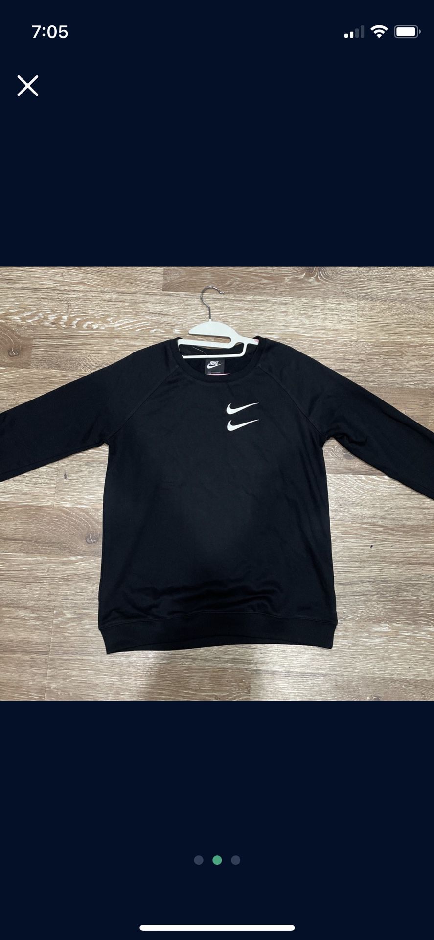 Nike Double Swoosh Crewneck Sweater (M)