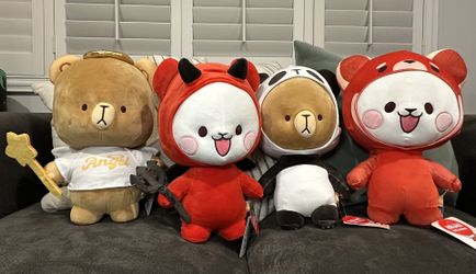 Milk Mocha Bear Devil Angel Red Panda Milk 14" Round 1 Exclusive