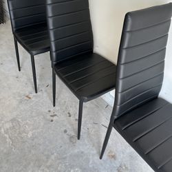 Six Dining Room Chairs