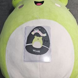 2022 Wyatt Frog Squishmallow Plush