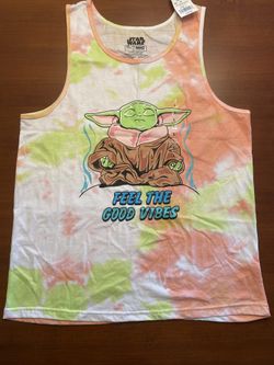 New Star Wars- Yoda Men’s Tank- Size Large
