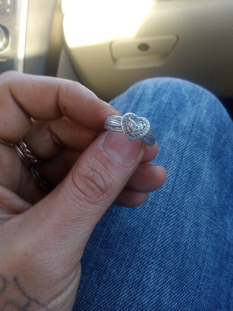 Diamond Heart Ring