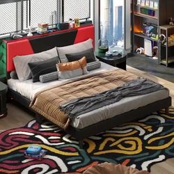King Size Bed Frame With Led 
