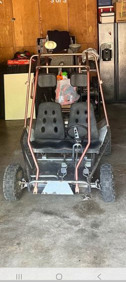 2 Seater Gas Go Cart 22 Mph Max