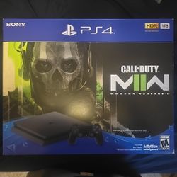 Sony PlayStation 4 1TB Call of Duty Modern Warfare II Console Bundle - Black