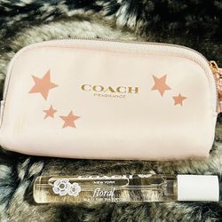 Coach Bag & Coach Floral Eau De Parfum. NEW