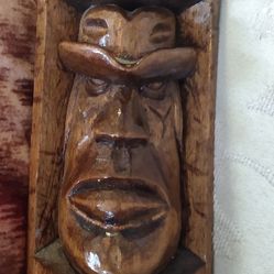 Hand Carved Wood Spirit