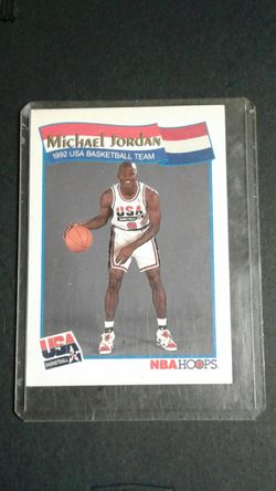 Michael Jordan 1992 USA Basketball Team Card