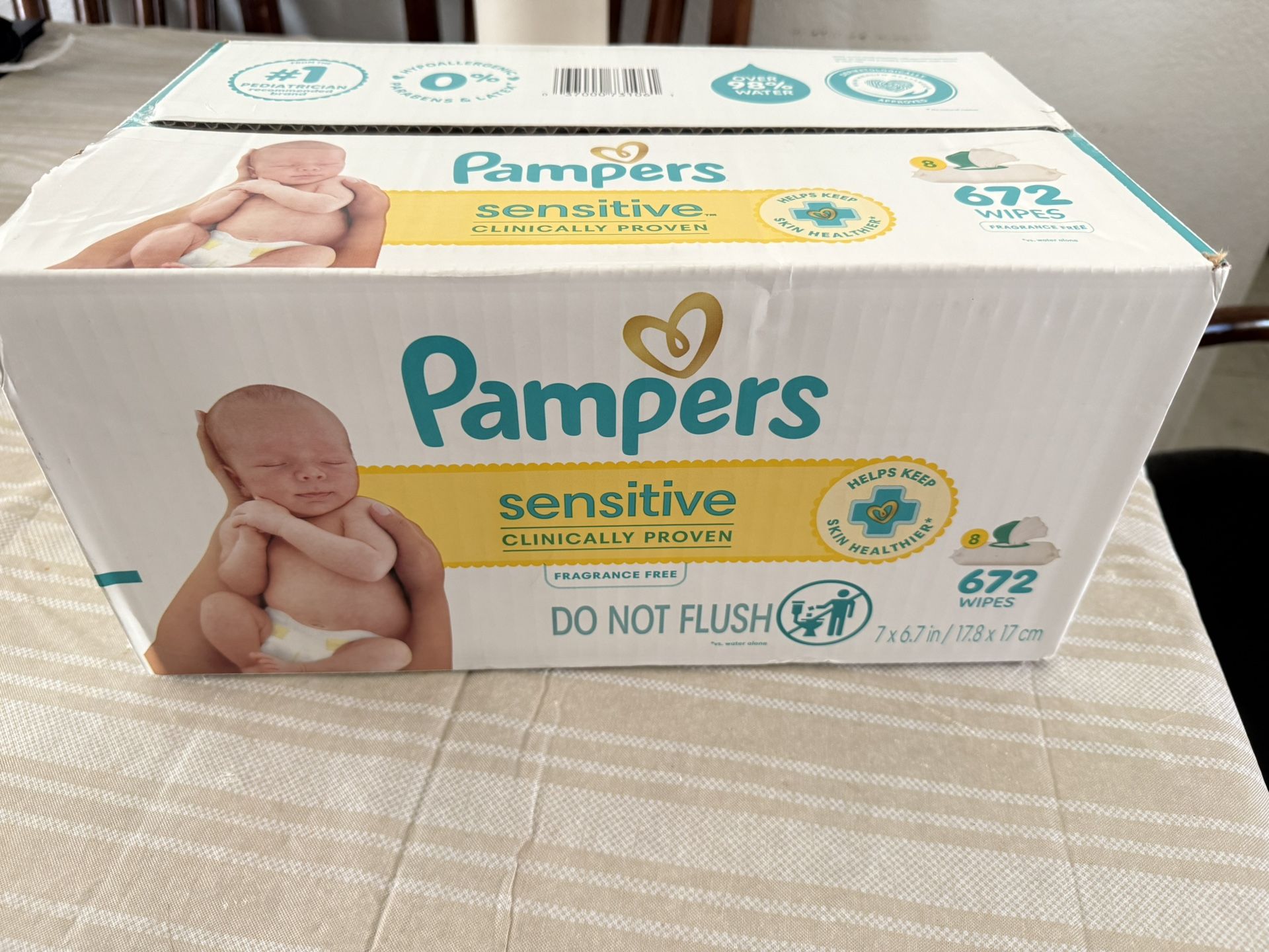 Pampers Sensitive Wipes