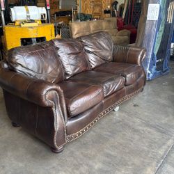 Leather Couch 