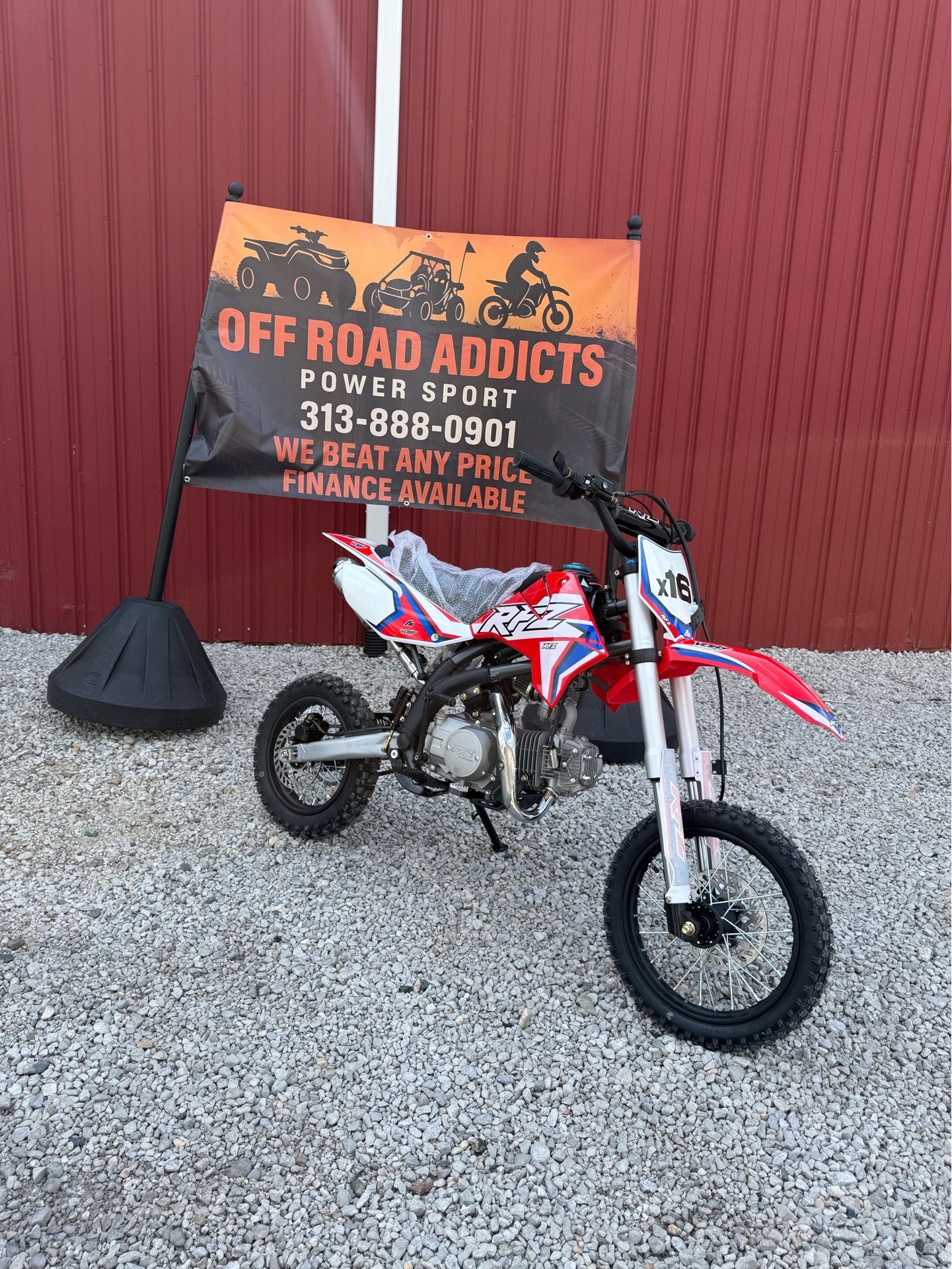 New 125cc dirt bike Automatic