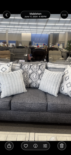 Sofa and Loveseat