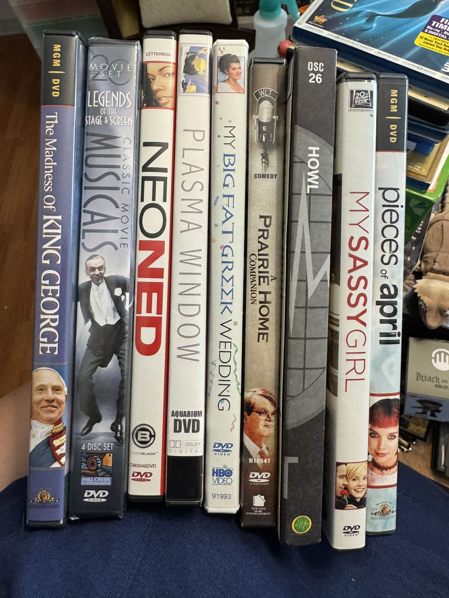 DVDs 2 Each