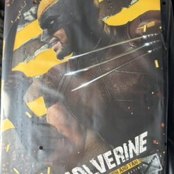 Hot Toys MMS831 Deadpool Vs Wolverine Brown/Tan Wolverine Sideshow Exclusive 