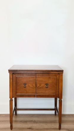 1950 Mid Century Modern Sewing Cabinet Table - Kenmore 117.959 All Original