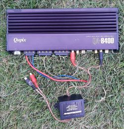 Qupix QA-8400 PowerAmp for Car Stereo