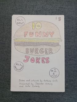 10 Funny Burger Jokes Book