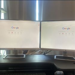 2 HP 25 es Monitors
