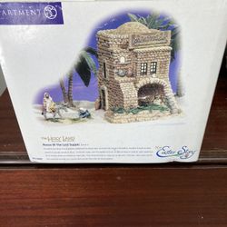 Dept. 56 The Easter Story The Holy Land House Of The Last Supper Set Of Two