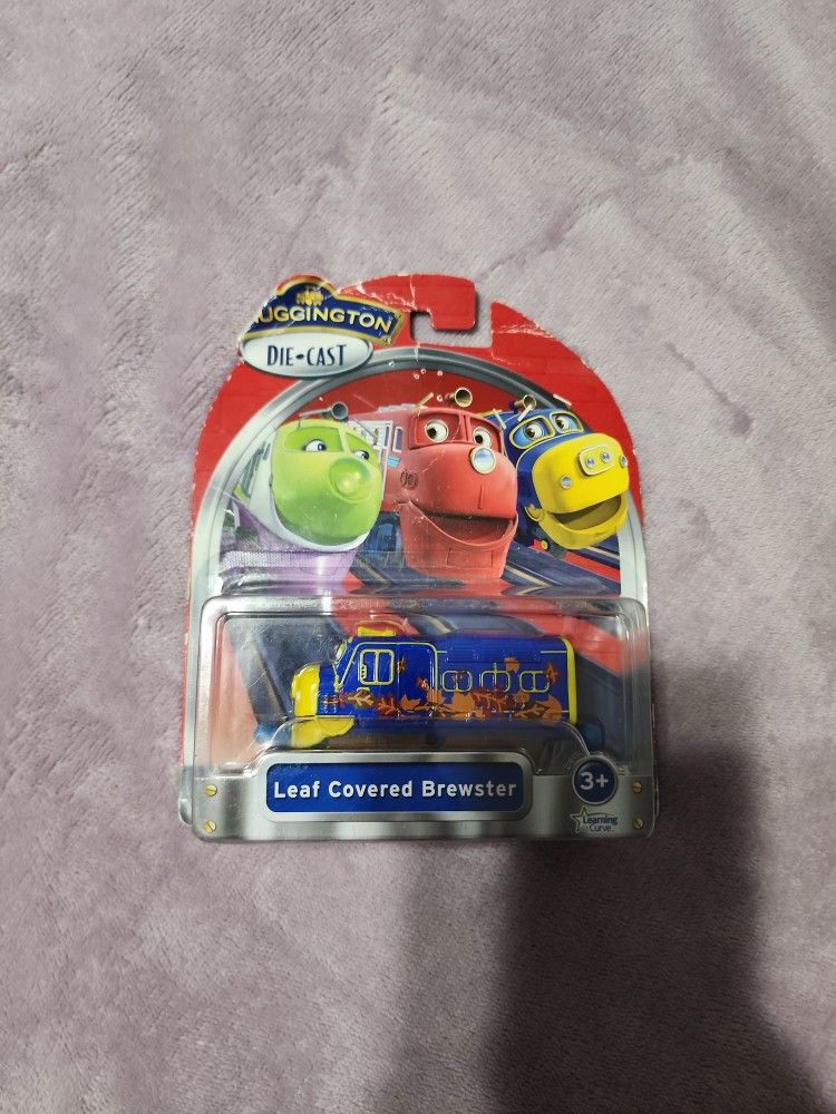 Chuggington Die-Cast - Leaf Covered Brewster - New in Package