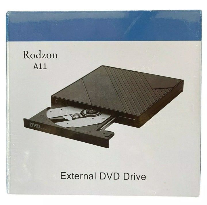 External DVD-RW Drive External ODD Device Rodzon Model A11 Brand New
