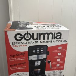 Gourmia Espresso Maker 15-Bar