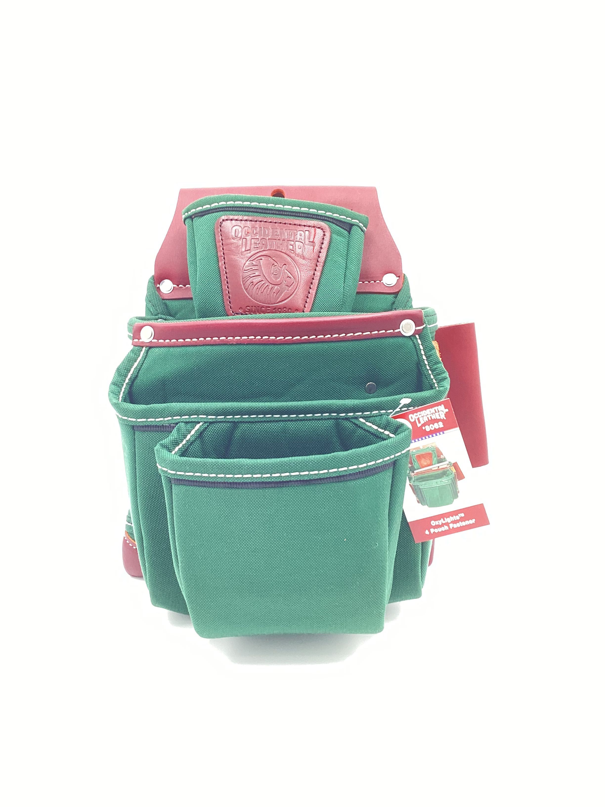 OCCIDENTAL LEATHER 8062 OXYLIGHTS 4POUCH FASTENER BAG**(FINANCIAMOS/WE FINANCE)**