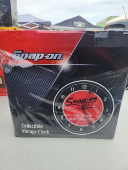 Snap On colllectible vintage clock
