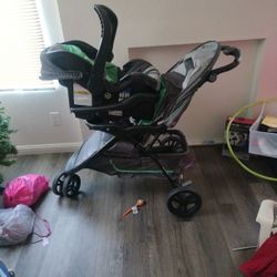 Baby Stroller, Carrier And Car Seat