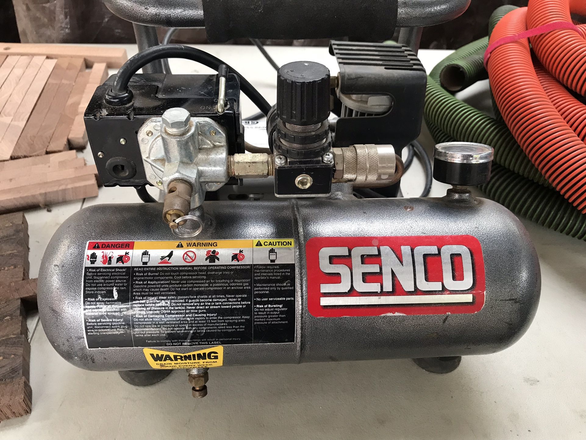 Air compressor, Senco, Runs Very Quietly